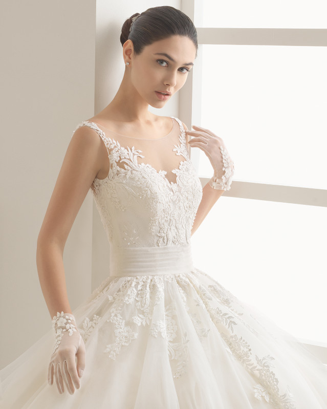 oculto - 2017 bridal collection. rosa clará two.