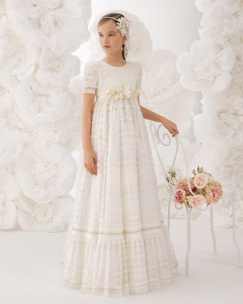 vestidos de comunión - rosa clará colección 2018