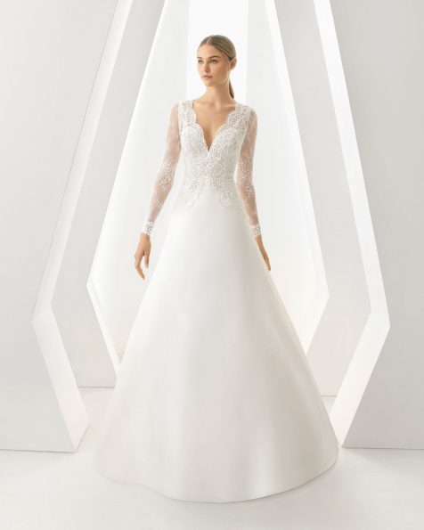 vestidos de novia linea a - encuentra tu silueta perfecta | rosa clará