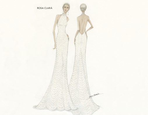 Rosa Clará firma el segundo vestido de novia de Mery Perelló