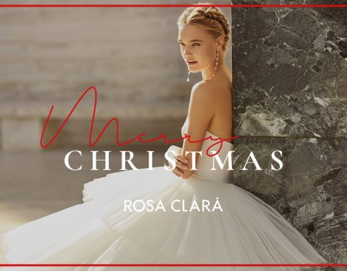 Rosa Clará felicita las fiestas a sus novias de todo el mundo